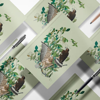 Audubon Birds notebook cover with pens