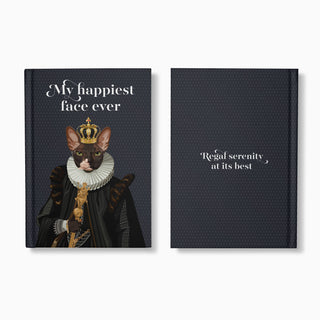 Royal Pet Notebooks front and back - The Emperor