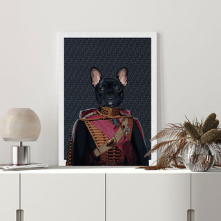 The Kaiser Royal Pet Portrait on drawer