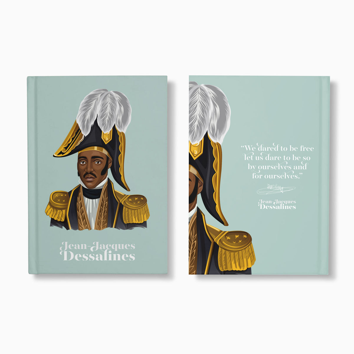 Jean Jacques Dessalines Notebooks front and back