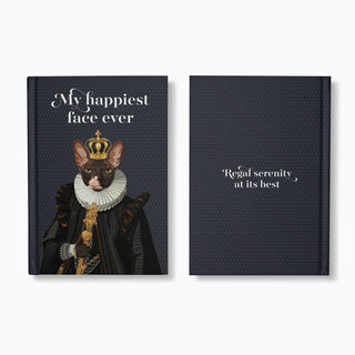 Royal Pet Notebooks  front and back - The Emperor