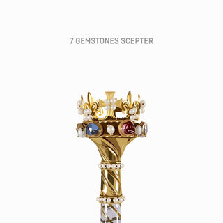 7 gemstones scepter